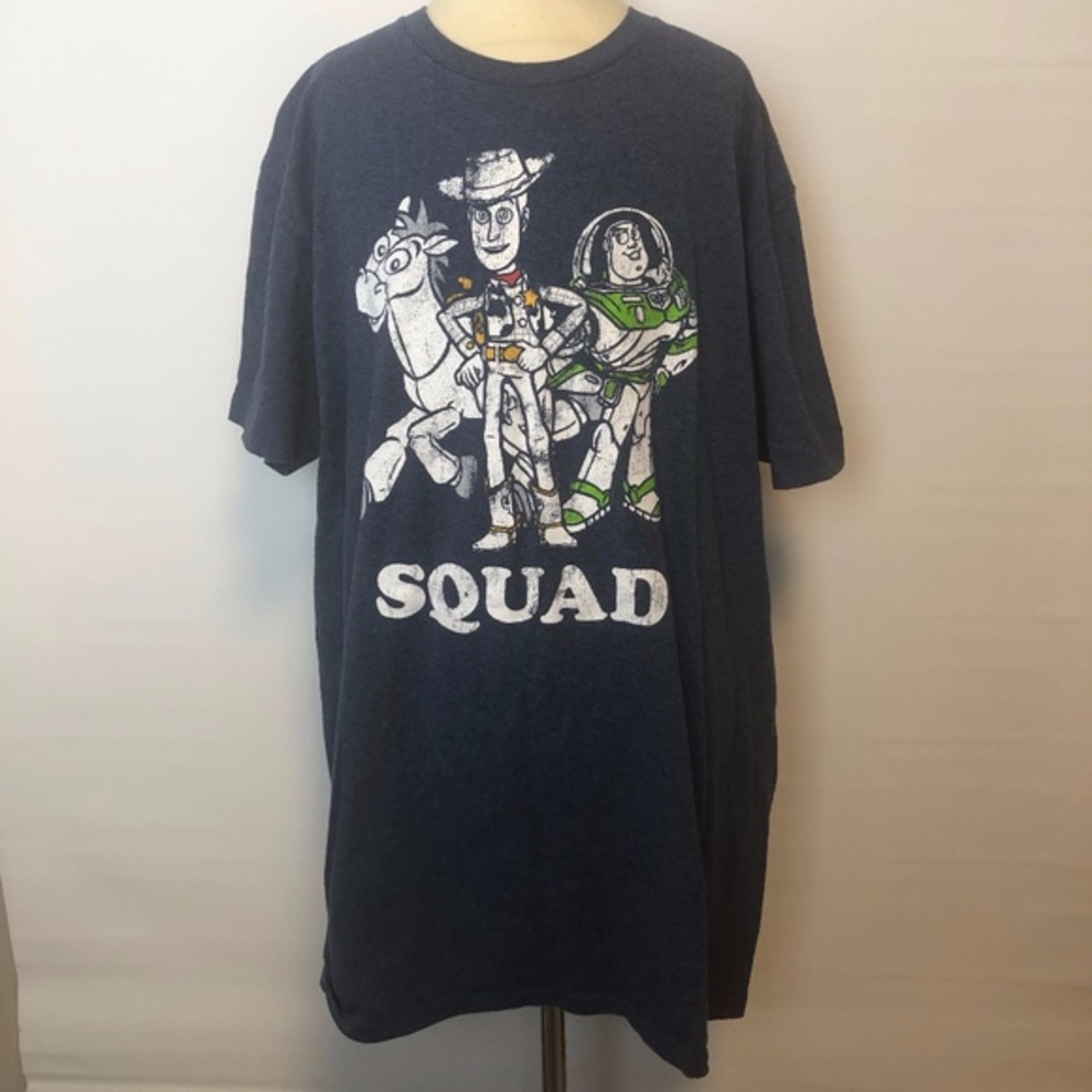 Disney Pixar Toy Story Blue Tee Top T-shirt (Large